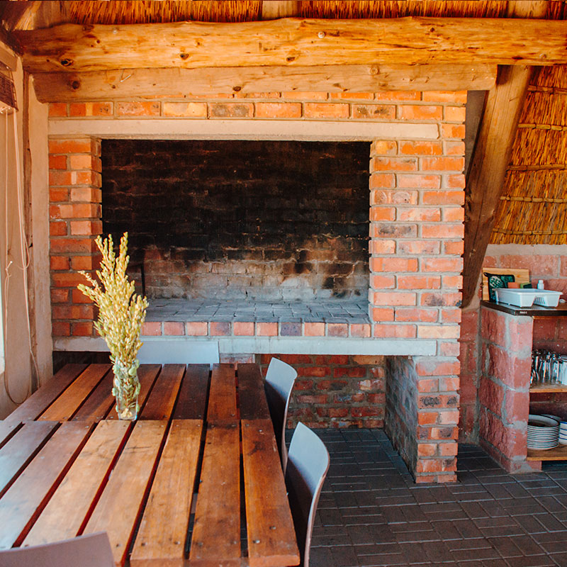 Braai and Kitchen at Die Ou Huis Braai and Kitchen at Die Ou Huis