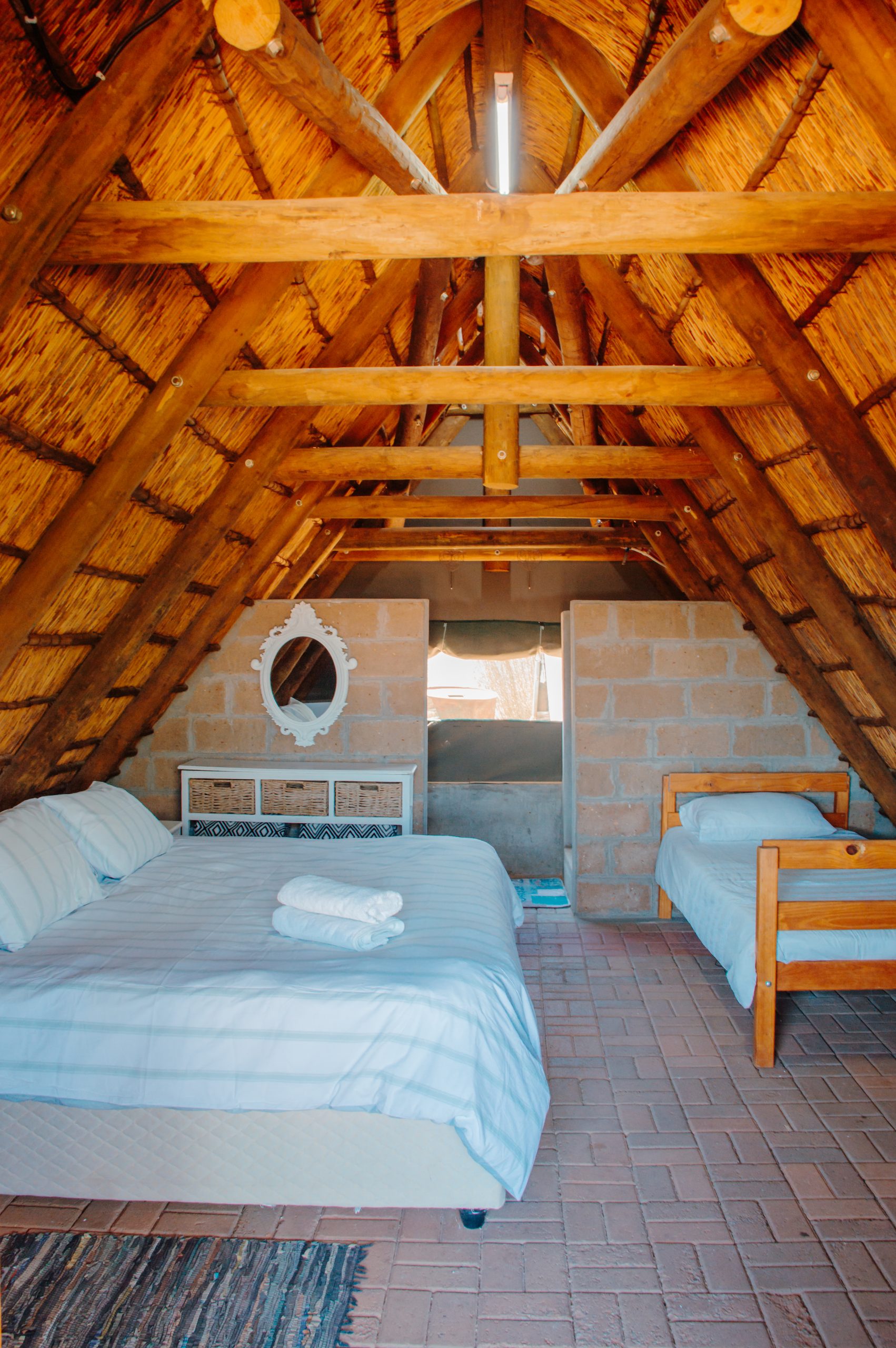 Bedroom at the Chalets Bedroom at the Chalets